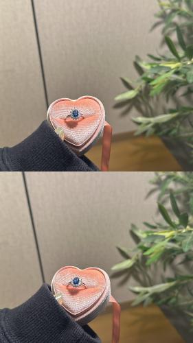 خاتم الأناقه الأزرق