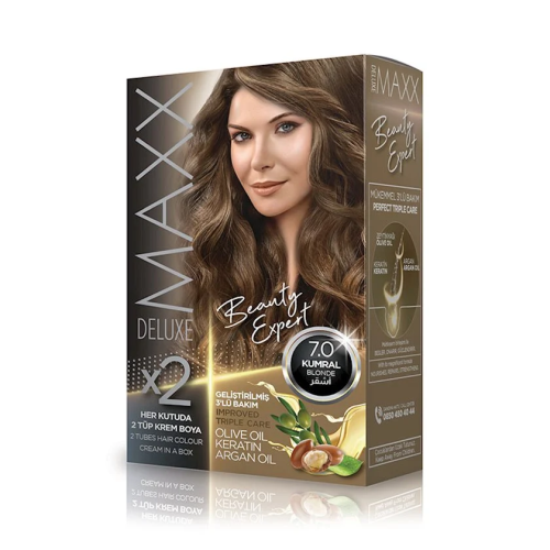 MAXX - ماكس صبغة شعر (اشقر ”7.0”)