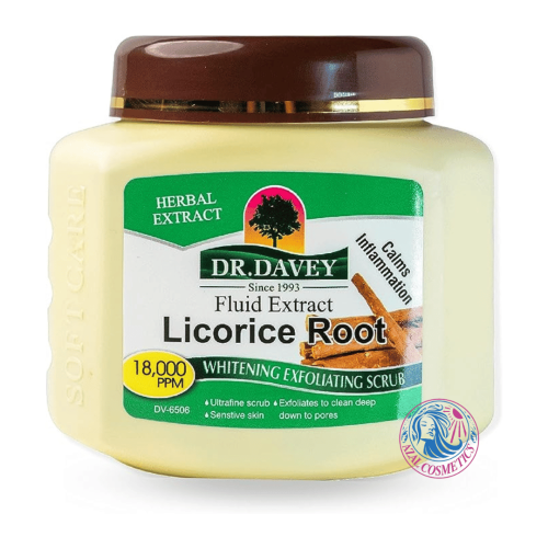 مقشر تفتيح جذور عرق السوس من دكتور ديفي 500 جم