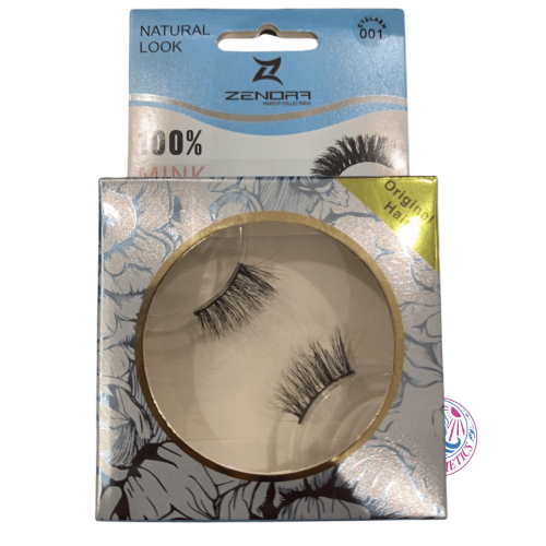 رموش طبيعية زينورا _ رقم (009 )