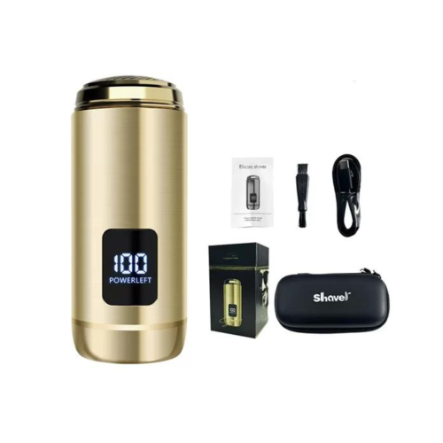 ماكينة حلاقة اللحية HT-1 المحمولة الصغيرة ذات الشف...