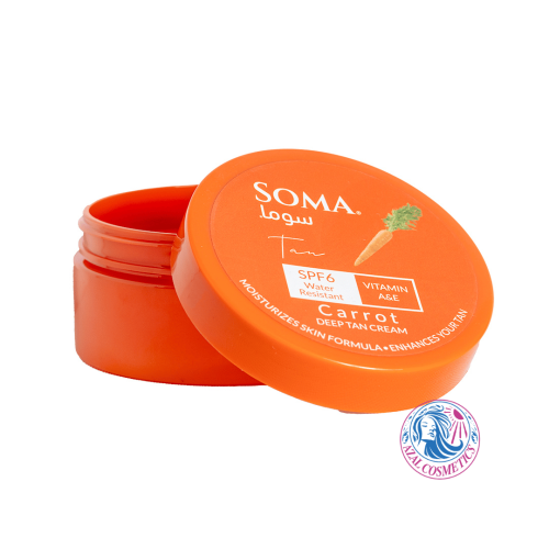 سوما كريم التسمير 150مل بزيت الجزر الطبيعي