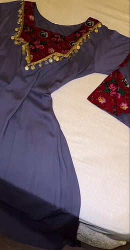 دراعه كويتيه رمضانيه احمر