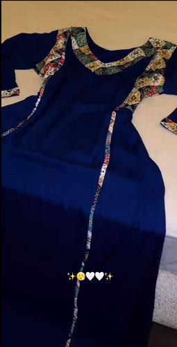 دراعه كويتيه ازرق