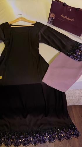 دراعة مورده موف غامق