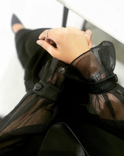 عباية سوداء