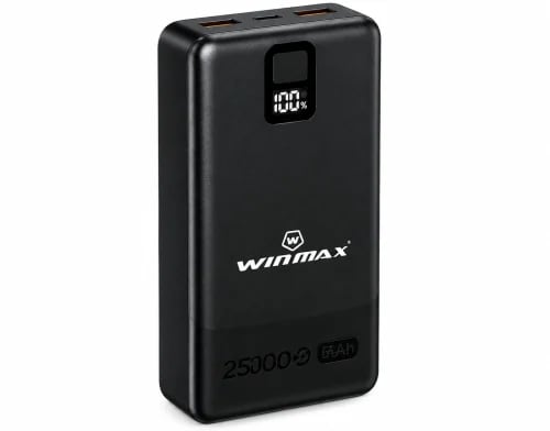 باور بانك وينماكس JW08 Pro سعة 25000mAh شحن سريع 6...