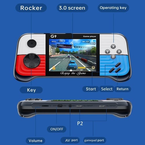 G9 جهاز تشغيل العاب الفيديو الرقمية الكلاسيكي للاط...