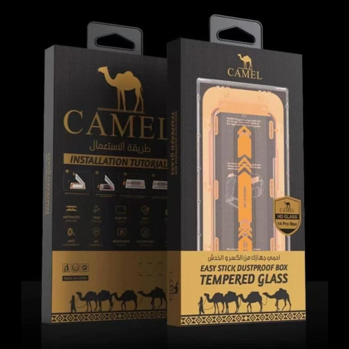 كاميل استيكر حماية امامي قزاز HD شفاف للايفون 13 -...