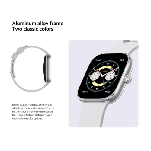 شاومي - ريدمي واتش 4 ساعة ذكية Watch4 - أسود