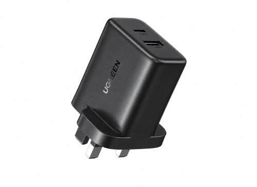 يوجرين شاحن سريع 20W بمنفذين PD+USB