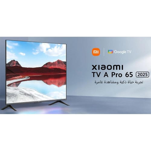 تلفزيون شاومي الذكي A Pro 2025 بدقة 4K QLED مقاس 6...