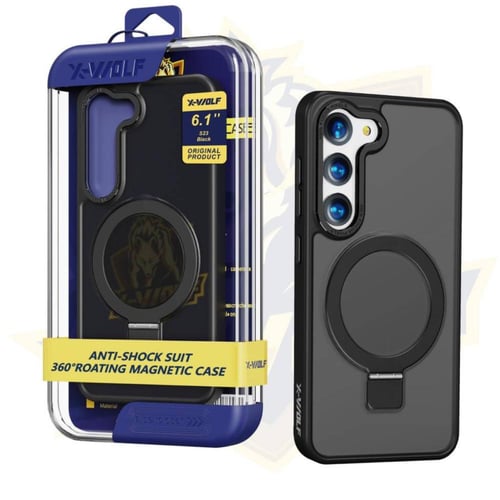 اكس وولف كفر جوال مقاوم للصدمات ماج سيف 360 درجة س...