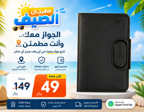 ACEFAST ACEGEO S6 حافظة جواز السفر الذكية مع محدد...