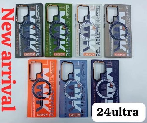 كفر MWK ماج سيف سامسونج جالكسي S24 الترا - الوان م...