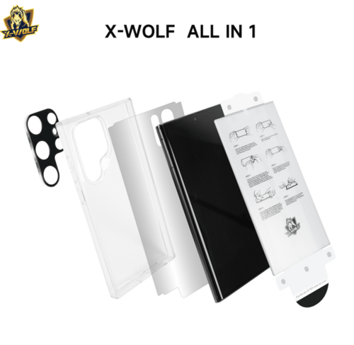 اكس وولف بكج حماية متكامل سامسونج جالكسي S23 الترا...