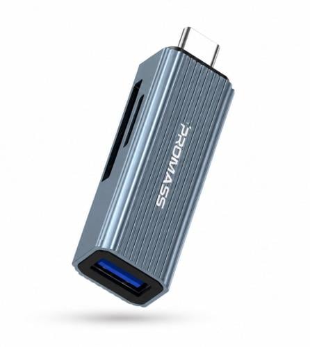 بروماس قارئ فلاش وذاكرة منفذ تايب سي PM-21363