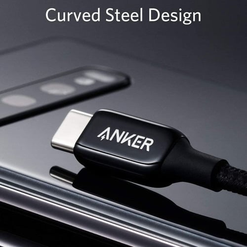 سلك شاحن انكر باورلاين بلس الاصدار الثالث من Type-...