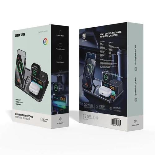 GREEN LION6 IN 1 WIRLESS CHARGER