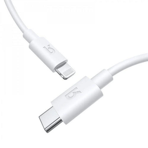 راف باور - كيبل ايفون بي دي بطول 1 متر - ابيض