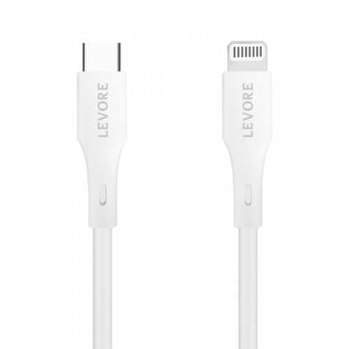 كيبل شاحن ليفوري من USB-C إلى آيفون معتمد من أبل M...