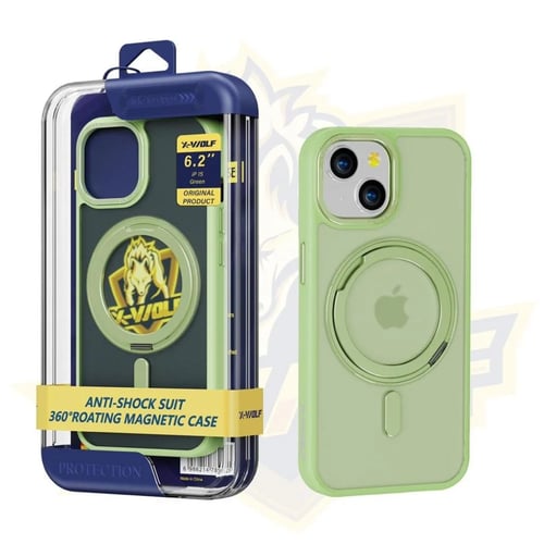 اكس وولف كفر جوال مقاوم للصدمات ماج سيف 360 درجة ا...