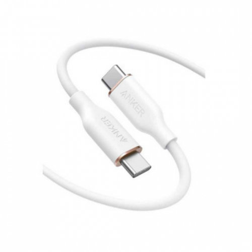 انكر كيبل تايب سي الي تايب سي بطول 0.9 سم - ابيض