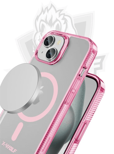 اكس وولف كفر ماج سيف ايفون 15 برو - الوان متعددة