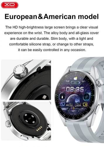 ساعة ذكية XO - W3 Pro