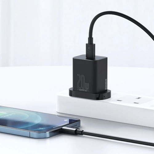 بيسوس شاحن جداري سوبر سي 20 واط PD