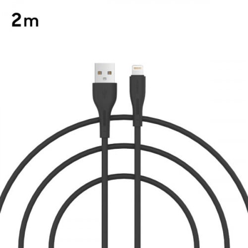 كيبل ايفون باللون الأسود من ووبو - TP02