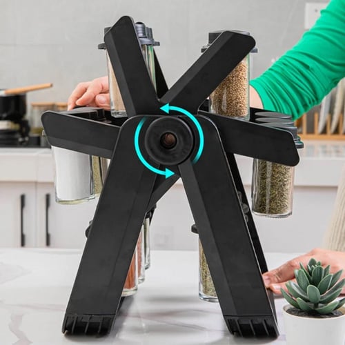 حافظة البهارات والتوابل الدوارة DX2504