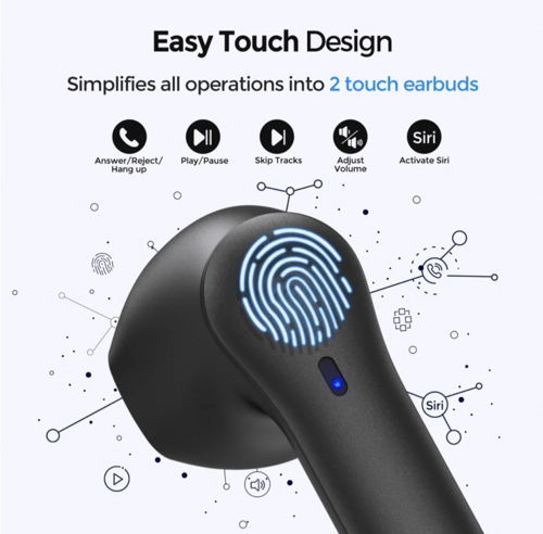 امباو سماعة بلوتوث MX1- اسود