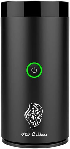 مبخرة إلكترونية ذكية بمنفذ Type-c أسود