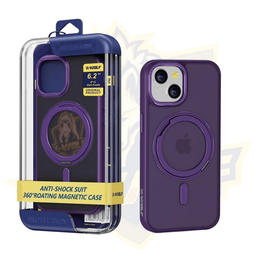 اكس وولف كفر جوال مقاوم للصدمات ماج سيف 360 درجة ا...