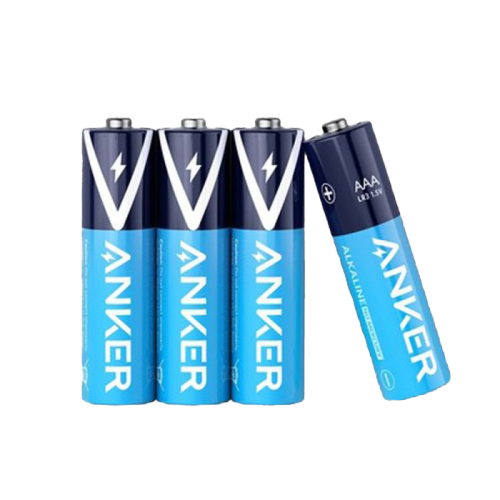 انكر بطاريات قلوية مقاس AAA من 4 قطع