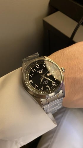 ساعة سيكو 5 أوتوماتيك - عربيه حجم 42