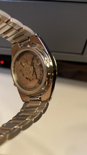 ساعات سيكو فايف اوتوماتيك - كحلي