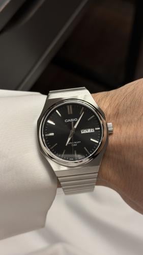 ساعة كاسيو - أسود تاريخ يوم