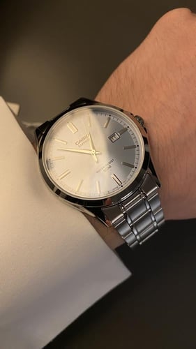 ساعة كاسيو سيليستيا – سماوي – ستانلس ستيل – مقاس 4...