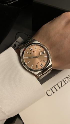 ساعة سيتيزن - tsuyosa حجم 40 اللون بيج