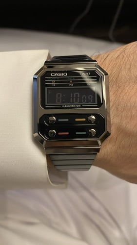 ساعة كاسيو ڤنتج - أسود