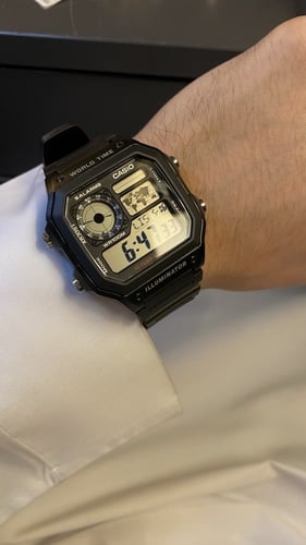 ساعة كاسيو - رقميه Ae-1200wh