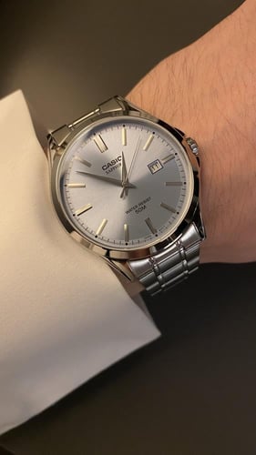 ساعة كاسيو سيليستيا – سماوي – ستانلس ستيل – مقاس 4...