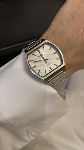 ساعة كاسيو - ابيض