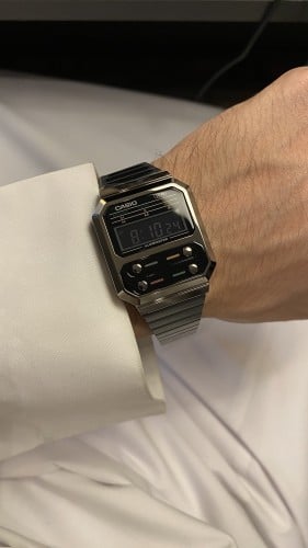 ساعة كاسيو ڤنتج - أسود