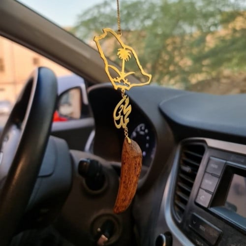 تعلقه شكل خريطه