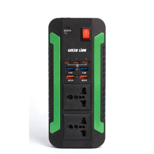 محول طاقة و توصيلة للسيارة SPARK 300واط من جرين -...