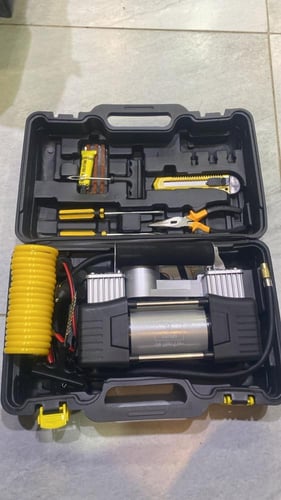 ماطور هواء 2 بستم سفاري مع عدة بنشر