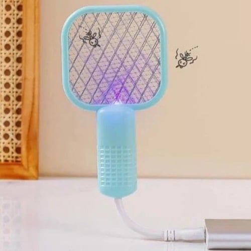 مضرب ناموس USB كهربائي محمول